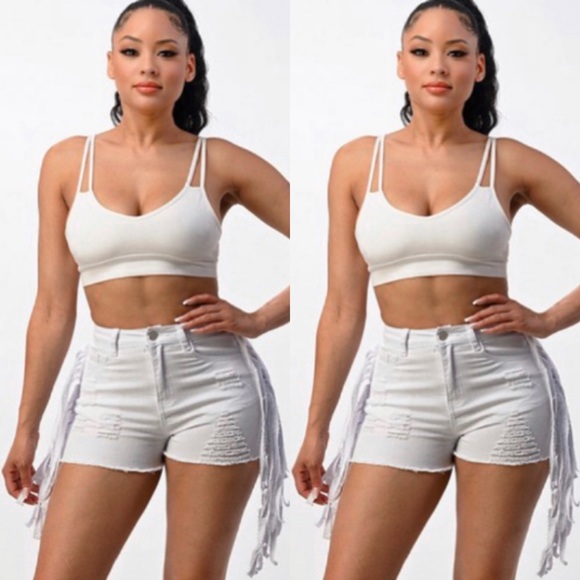 Pants - Fringe Shorts